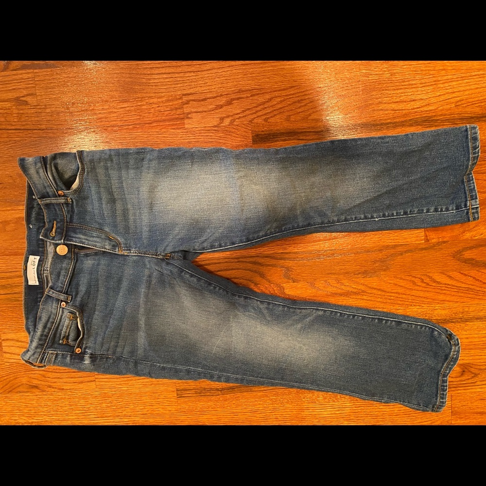 Loft Petite Modern Kick Crop Jeans